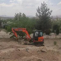 اجاره دهنده مینی بیل مکانیکی با پیکور و باکت40سانت|خدمات حمل و نقل|تهران, آذری|دیوار