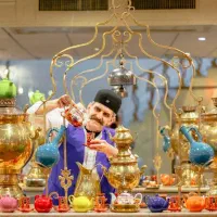 وسط کار قهوه خانه