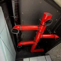 کانال گرد.اسپیرال.هود.سیستم تهویه