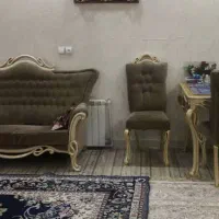 ست مبلمان و میز غذاخوری چهارنفره|مبلمان خانگی و میز عسلی|شازند, |دیوار