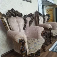 مبل سلطنتی چوب گردو|مبلمان خانگی و میز عسلی|فردیس, |دیوار