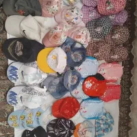 کلاه اسپرت بزرگ و بچه گانه(تعداد) +ساق دست