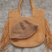 کیف وکلاه رافیا