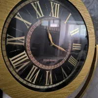 ساعت چوبی طلایی مارک|ساعت دیواری و تزئینی|تبریز, |دیوار