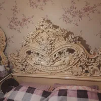 سرویس تخت خواب دو نفره و کمد دیواری