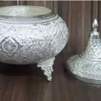 ظرف نقره شکلات خوری فروش فوری|صنایع دستی و سایر لوازم تزئینی|شاهینشهر, گزبرخوار|دیوار