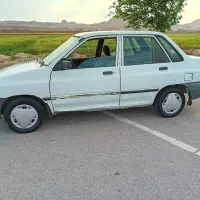 پراید سفید کار راه انداز