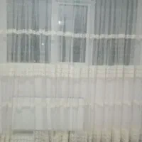 ۴ تکه پرده با ۳ عدد دستک پرده