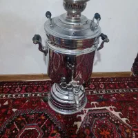 سماور بزرگ مجلسی|سماور، چایساز، قهوهساز|خسروشاه, |دیوار