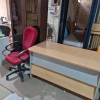 ست اداری تمام ام دی اف و صندلی جک دار|مبلمان اداری|کرج, شاهینویلا|دیوار