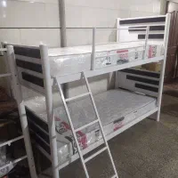 تخت خواب دوطبقه  دو رنگ|تخت و سرویس خواب|اصفهان, هفتون|دیوار