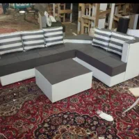 مبل ال پنج نفره کنج دکور|مبلمان خانگی و میز عسلی|تهران, جیحون|دیوار