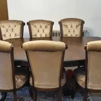 میز ناهار خوری ۸ نفره استثنایی|میز و صندلی غذاخوری|شاهرود, |دیوار