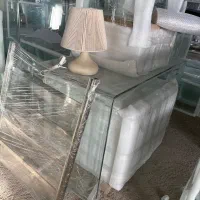 میز جلو مبلی شیشه‌ای - تولید صفر تا صد + تضمین|مبلمان خانگی و میز عسلی|باغستان, |دیوار