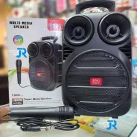 اسپیکر قابل حمل بلوتوثی فلشخور میکروفون داررقص نور