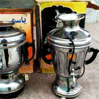 سماور گازی و برقی در حد نو سالم زخیم وسالم|سماور، چایساز، قهوهساز|دلند, |دیوار