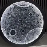 تولید و اجرای تابلو ماه|تابلو، نقاشی، عکس|رباط‌کریم, رباط‌کریم|دیوار