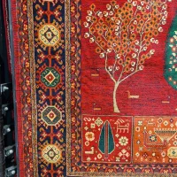 فرش ۷۰۰ شانه درخت زندگی سبز، ۱۰ میل ضخامت|فرش|تهران, نعمت‌آباد|دیوار