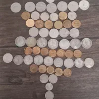 ۶۶ سکه با دو عدد تسبیح با حصه خرما