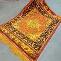 فرش دستباف دو رو ۱۴۰ در ۲ متر تمام ابریشم