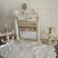 آینه سنگی قدیمی|کلکسیون اشیاء عتیقه|بروجرد, |دیوار