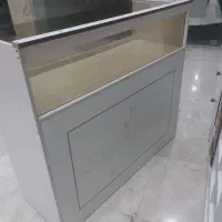 میز پیشخوان ویترین کابینت کشویی