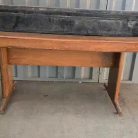 میز کار چوبی چهار کشو، میز ناهارخوری و کتابخانه|میز و صندلی غذاخوری|کهریزک, |دیوار