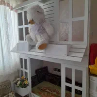 تخت دو طبقه نوجوان|تخت و سرویس خواب|سنندج, |دیوار