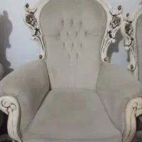 یکدست مبل ۹ نفره سلطنتی همراه با میز ناهار خوری