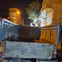 حمل ماسه ،شن نخاله با نیسان کمپرسی