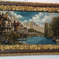 تابلو فرش منظره