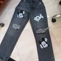 شلوار جین دخترانه|لباس|ری, دولت‌آباد|دیوار