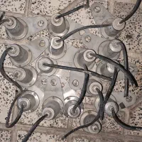 آبنما آبشار شیر استیل گازی مخصوص روشنایی ابی