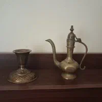 گلاب پاش و جاشمعی برنج خالص