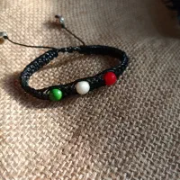 دستبند چرمی بافت پرچم|بدلیجات|تهران, خلیج فارس|دیوار