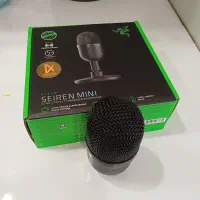 میکروفون فراحرفه‌ای ریزر seiren mini|قطعات و لوازم جانبی رایانه|قم, الغدیر|دیوار