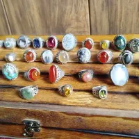 انگشترهای نقره دست ساز