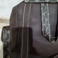 کوله پشتی دست دوز با چرم مصنوعی|کیف، کفش، کمربند|ارومیه, |دیوار