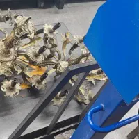 لوستر برنز سنگین قدیمی|لوستر و چراغ آویز|تهران, دروس|دیوار