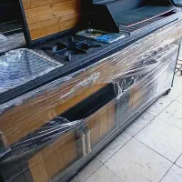 باربیکیو طراحی جدید ۲ متر گازی ذغالی اتشدان|اجاق گاز و لوازم برقی پخت‌وپز|تهران, مطهری|دیوار