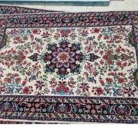 یک تخته فرش دستبافت آهنین بیجار زرع و نیم اصیل