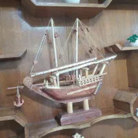 ساخت انواع لنج و کشتی دکوری|مجسمه، تندیس، ماکت|دزفول, |دیوار