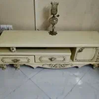میز تلویزیون چوب راش ،قابلیت بزرگ شدن هست