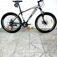 دوچرخه تکاوری تنه آلمینیوم ترمز دیسکی نو اکبند