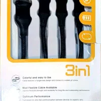 کابل شارژ 3in1