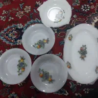 ظرف سیب گلابی اصل خورشت خوری عتیقه اصل فرانسه