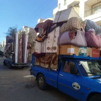 اثاث کشی و باربری ایمن بار با ماشین و کارگر