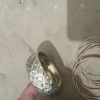 النگوی پهن  وباریک جنس خوب وقیمت مناسب جنسش استیل|بدلیجات|قم, باجک سه|دیوار