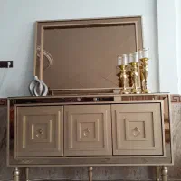 آیینه کنسول و میز تلوزیون ست