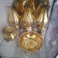 وسایل سماور برنز در حد نو